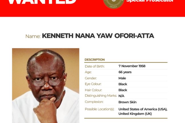 OSP Declares Ken Ofori-Atta Wanted?See The Profile OSP Shared